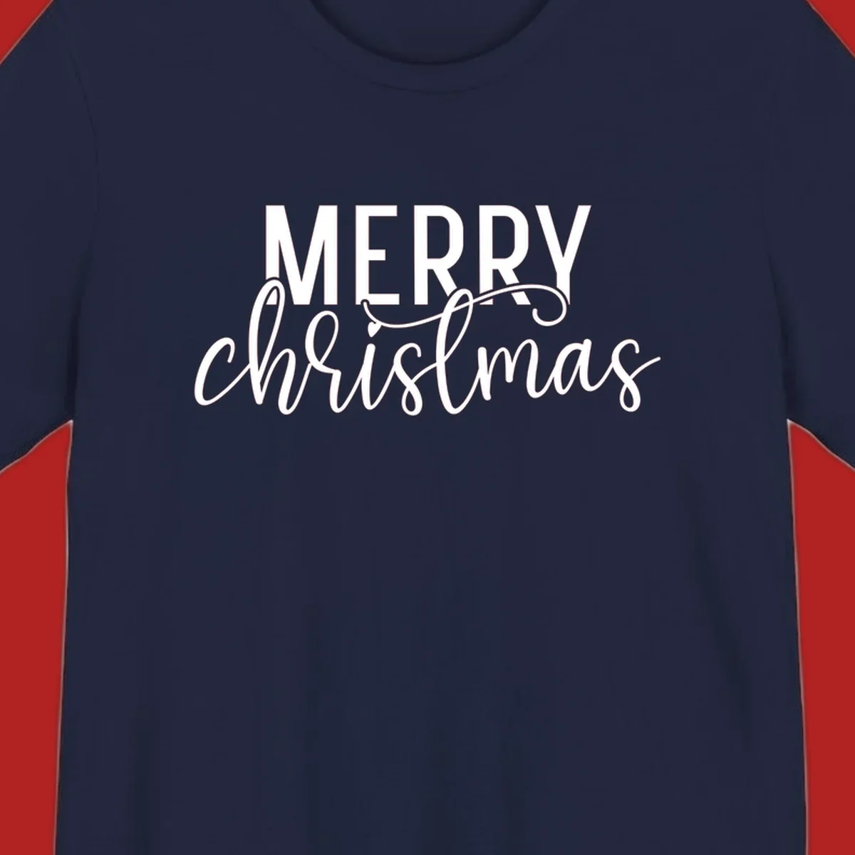 Merry Christmas in bold and script typography.
