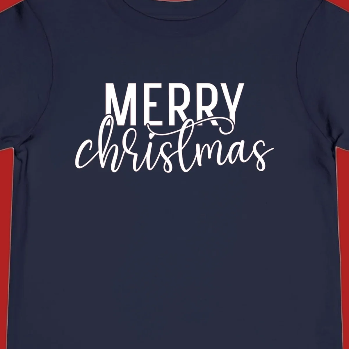 Merry Christmas in bold and script typography.