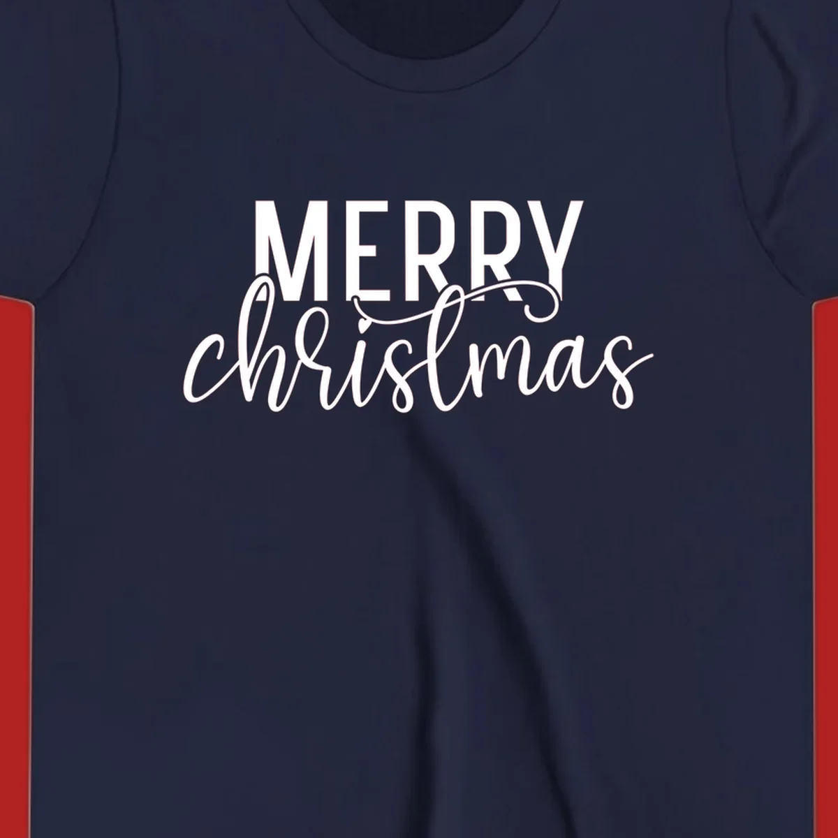 Merry Christmas in bold and script typography.