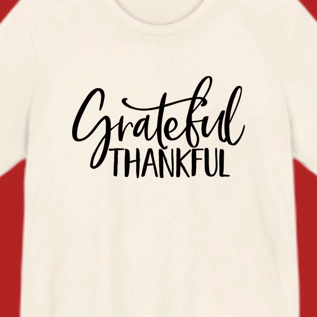 Grateful and Thankful text in white script and block fonts. grateful-thankful-script.