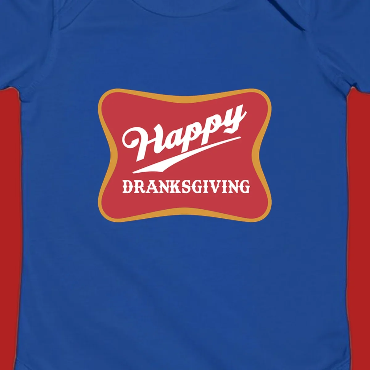 Happy Dranksgiving holiday design with text.
