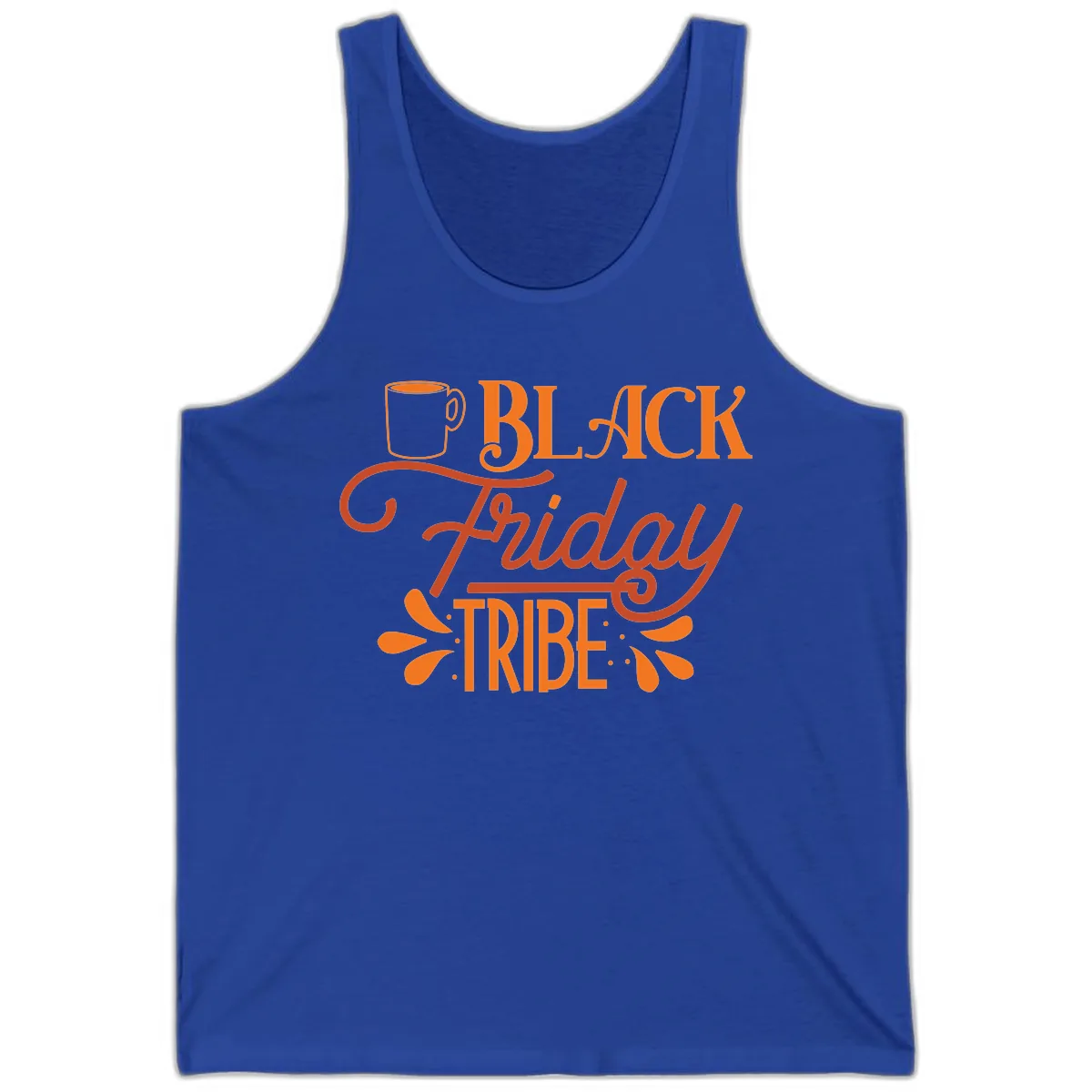Black Friday Tribe Coffee Mug Design Tank in True Royal