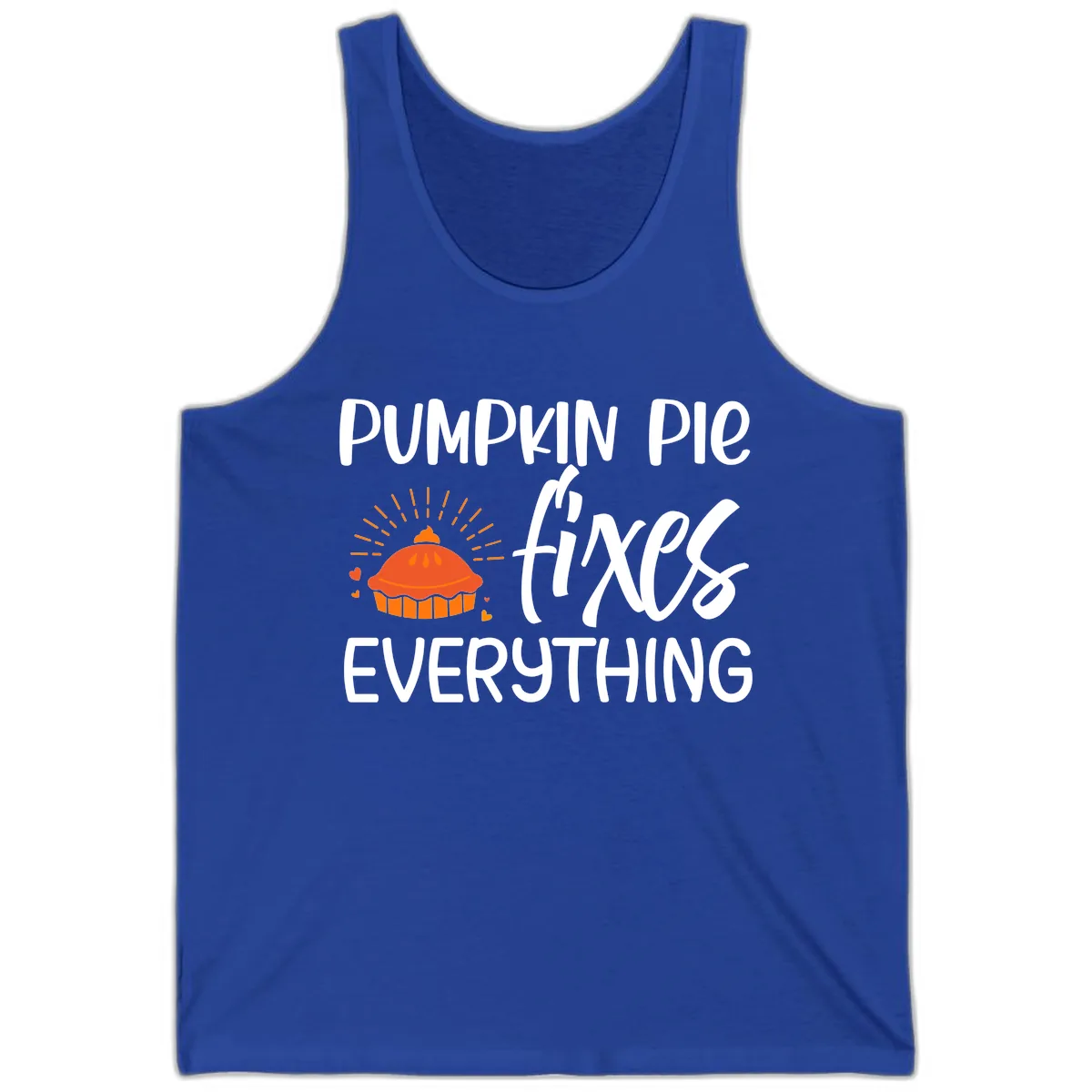 Pumpkin Pie Fixes Everything Tank in True Royal