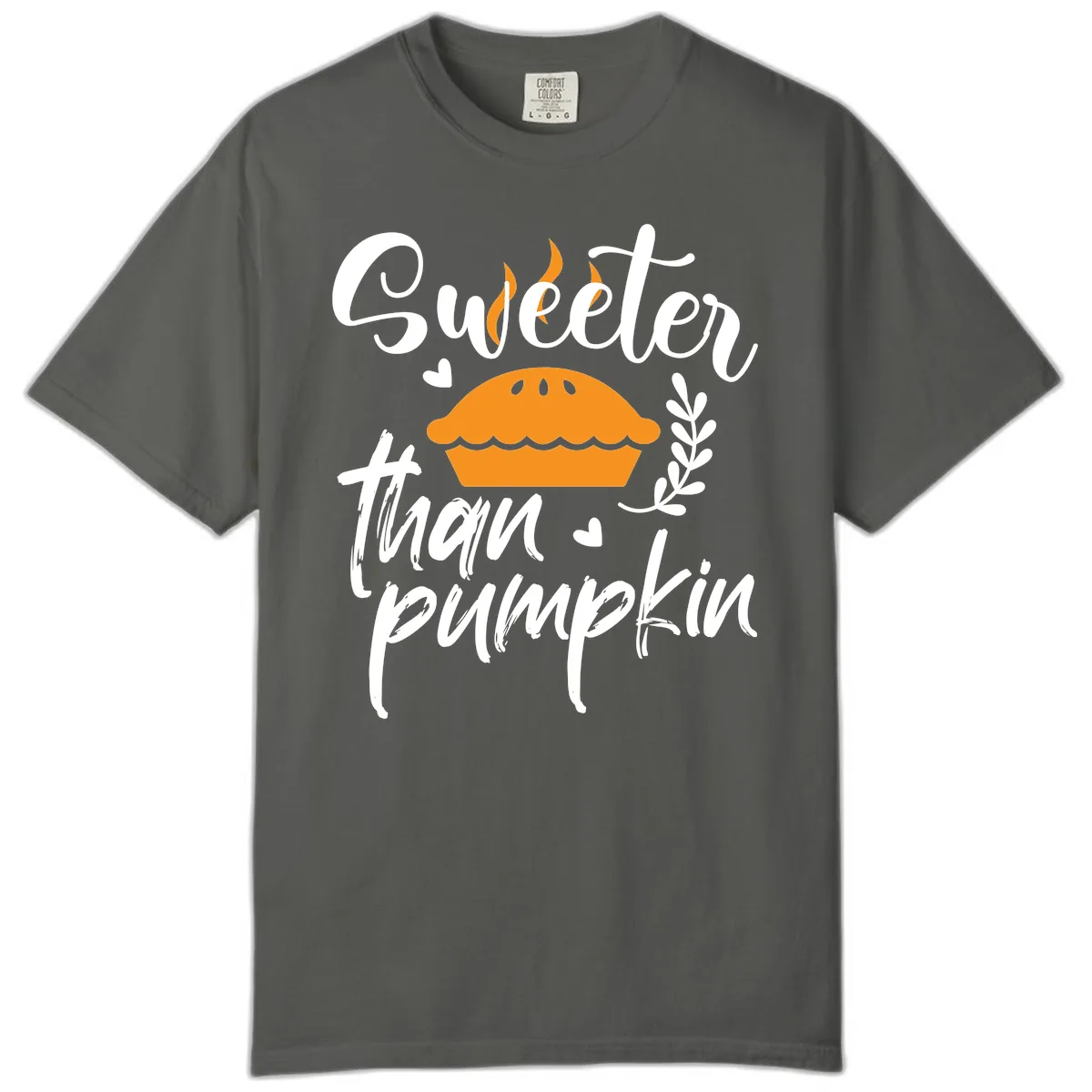 Sweeter Than Pumpkin Pie Comfort Color in Pepper