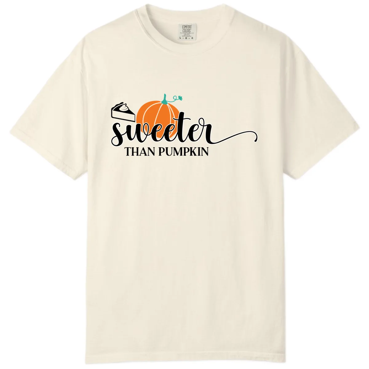 Sweeter Than Pumpkin Pie Comfort Color in Ivory