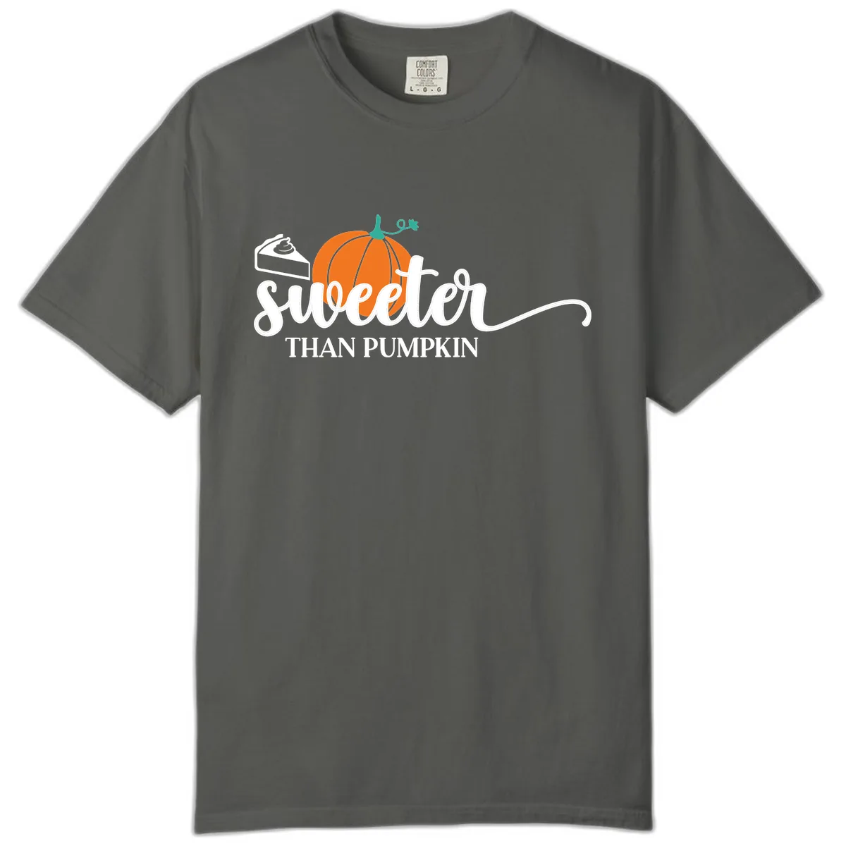 Sweeter Than Pumpkin Pie Comfort Color in Pepper