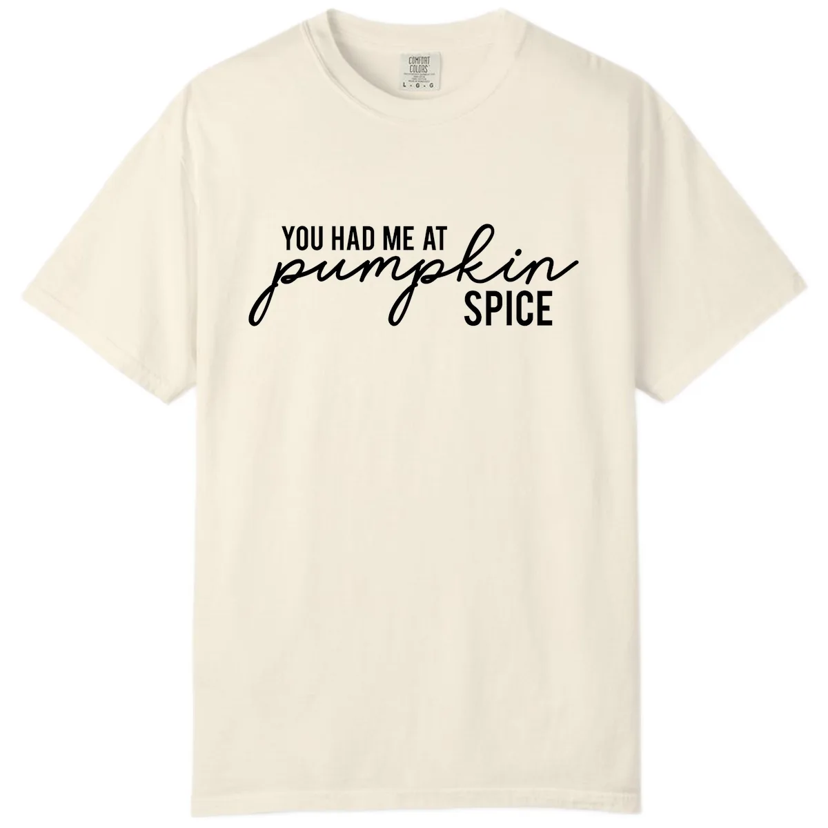 You Had Me At Pumpkin Spice Comfort Color in Ivory