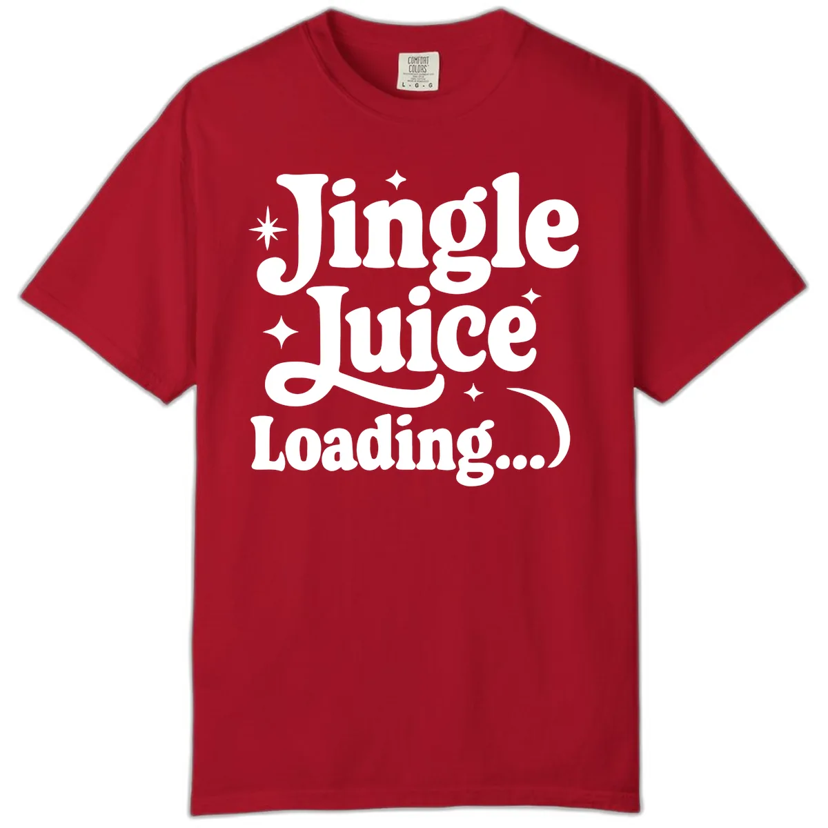 Jingle Juice Loading Comfort Color in Red