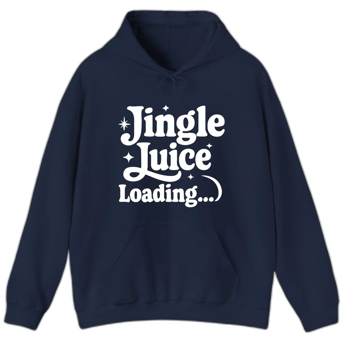 Jingle Juice Loading Hoodie in Navy