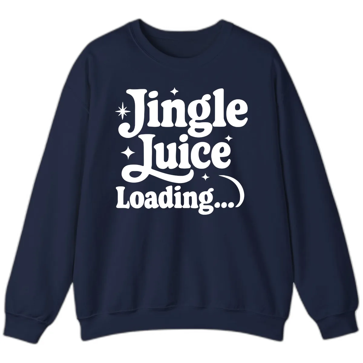 Jingle Juice Loading Sweatshirt in Navy