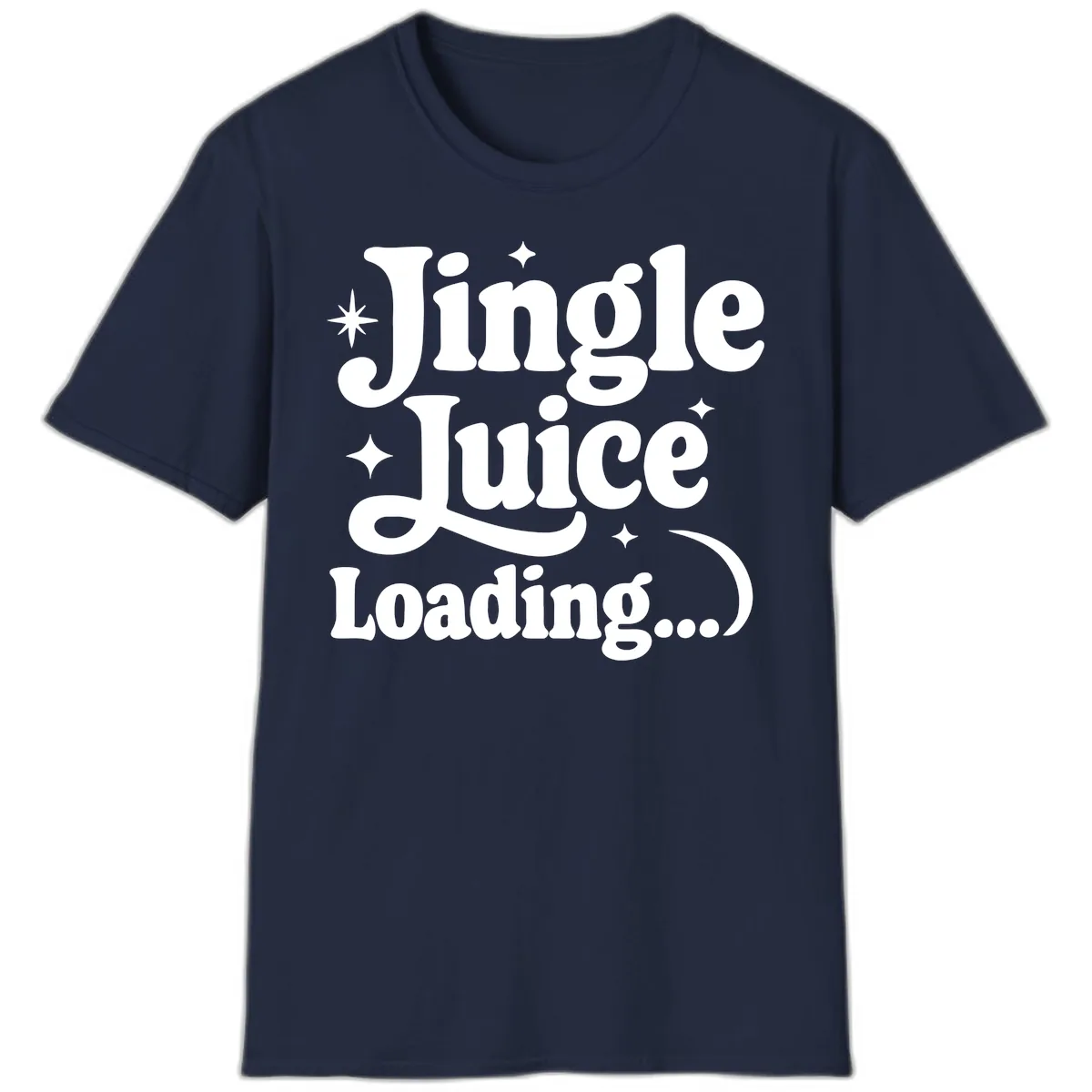 Jingle Juice Loading T-Shirt in Navy