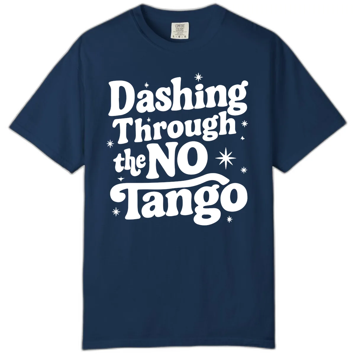 Dashing Through the NO Tango Comfort Color in Navy