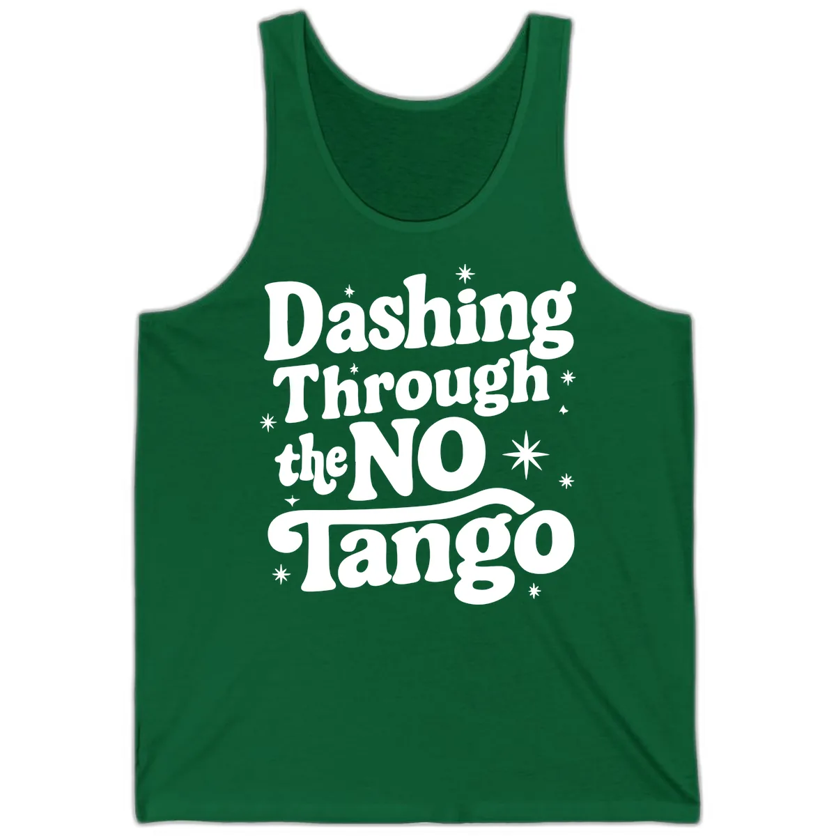 Dashing Through the NO Tango Tank in Kelly