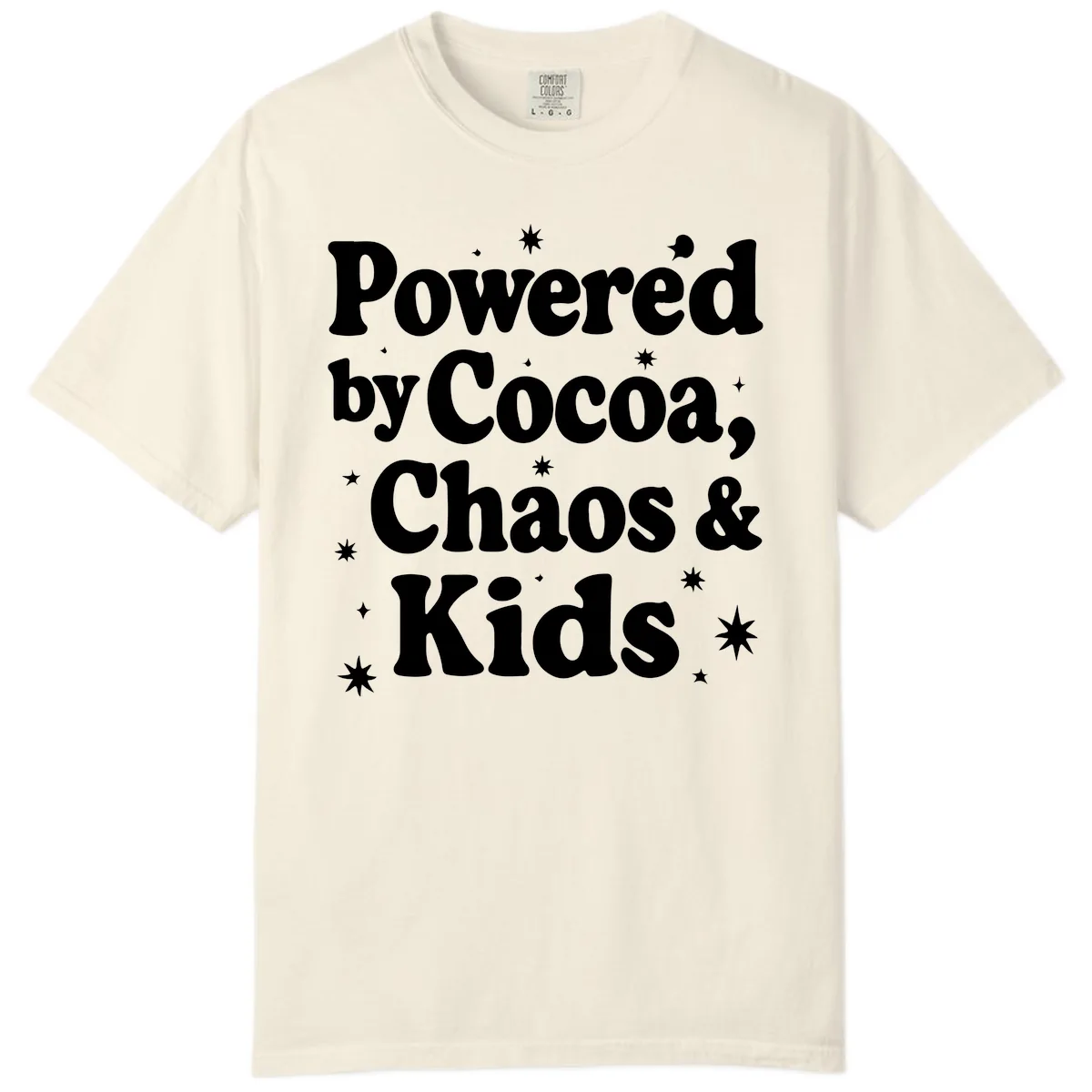 Powered By Cocoa Chaos And Kids Comfort Color in Ivory