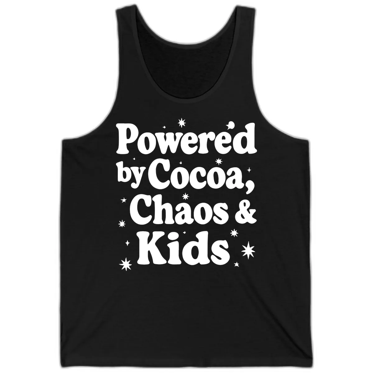 Powered by Cocoa Chaos and Kids Tank in Black