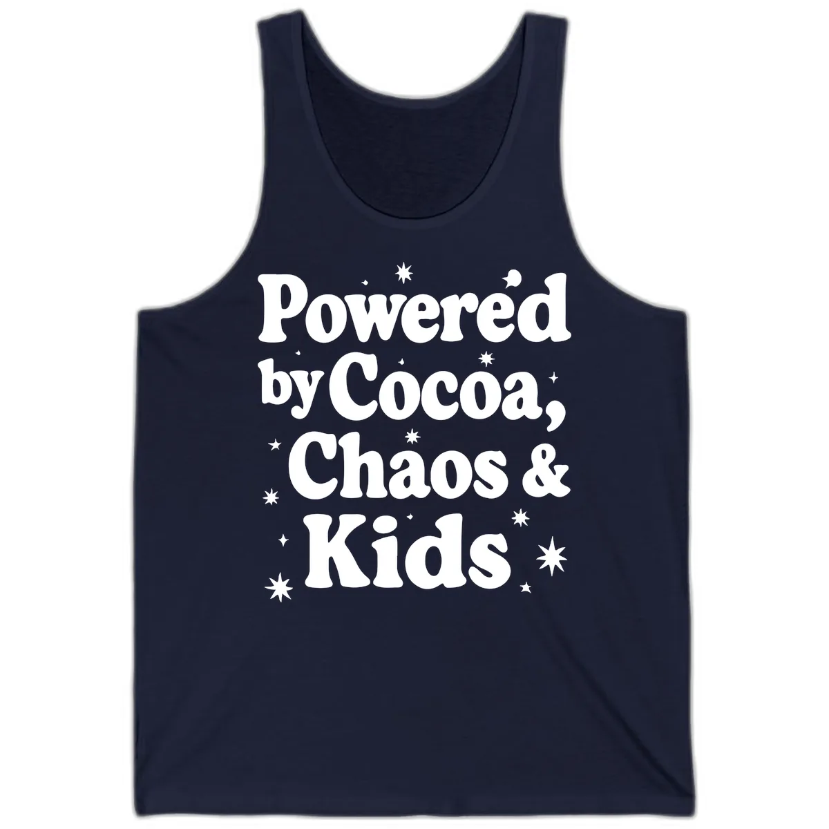 Powered by Cocoa Chaos and Kids Tank in Navy