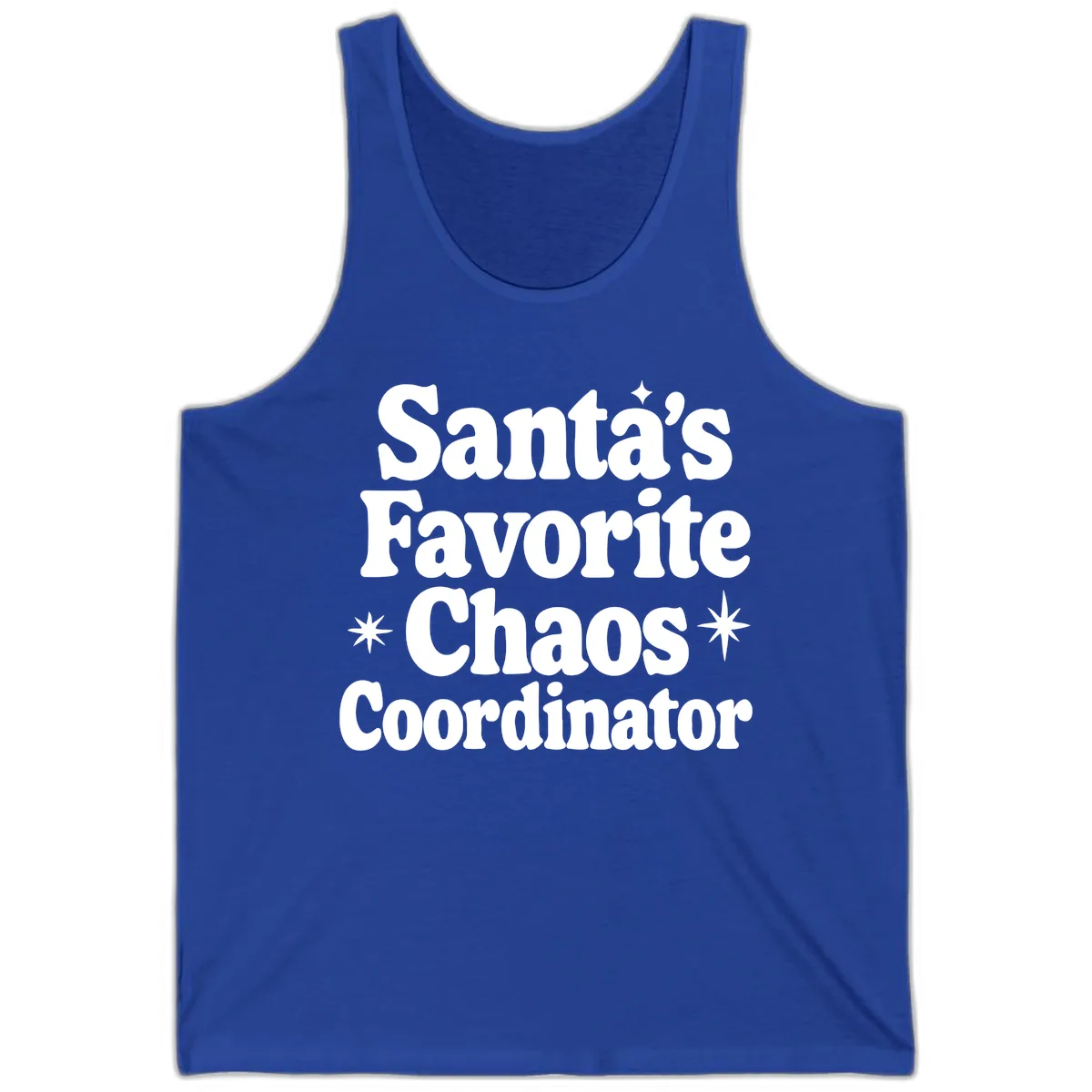 Santa's Favorite Chaos Coordinator Tank in True Royal