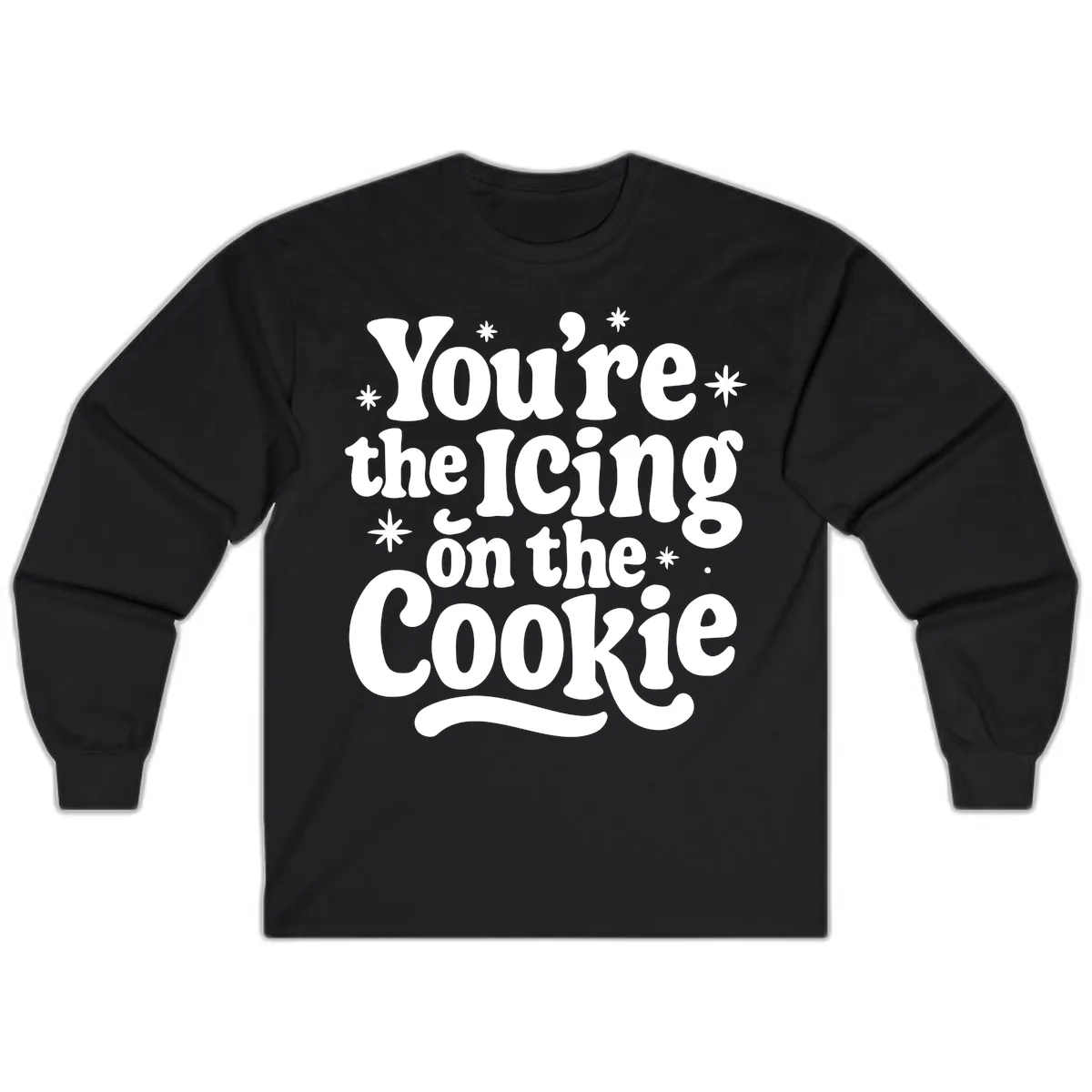 You're The Icing On The Cookie Long Sleeve in Black