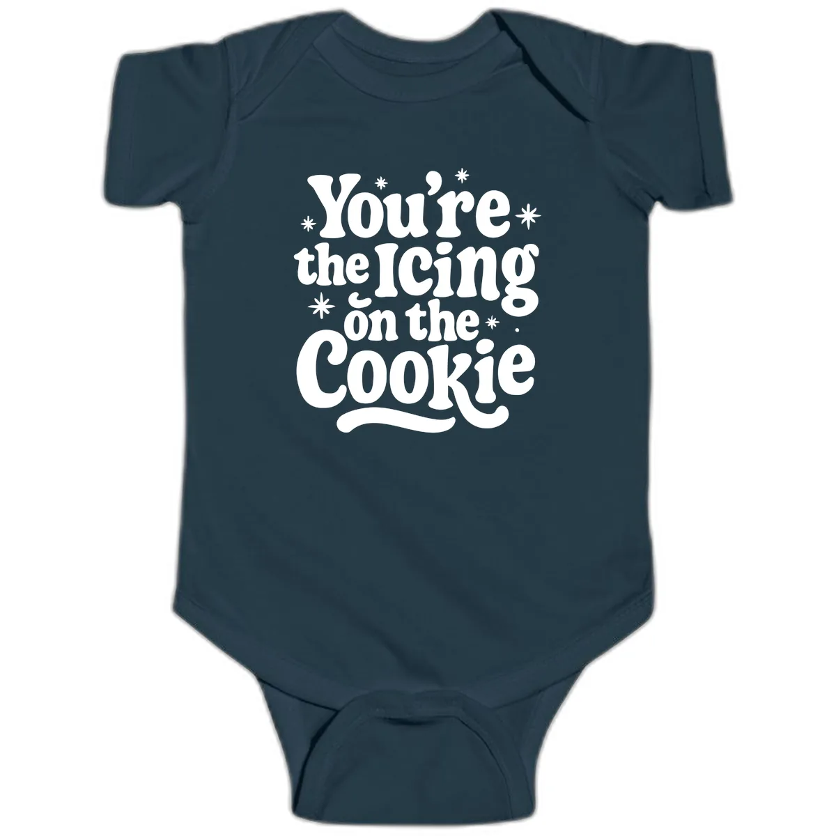 You're The Icing On The Cookie Baby Onesie in Navy
