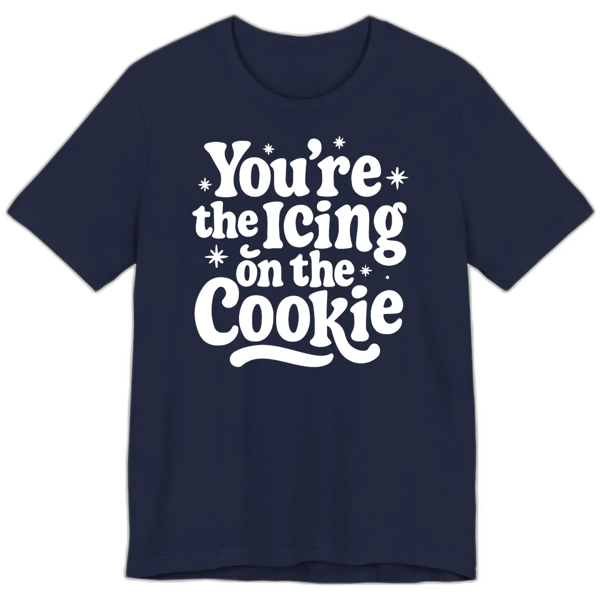 You're The Icing On The Cookie Premium T-Shirt in Navy