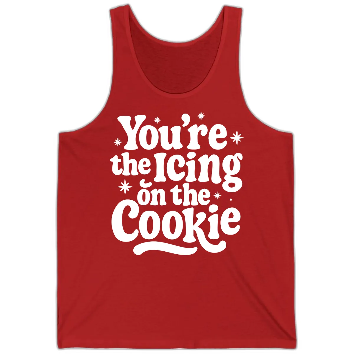 You're The Icing On The Cookie Tank in Red