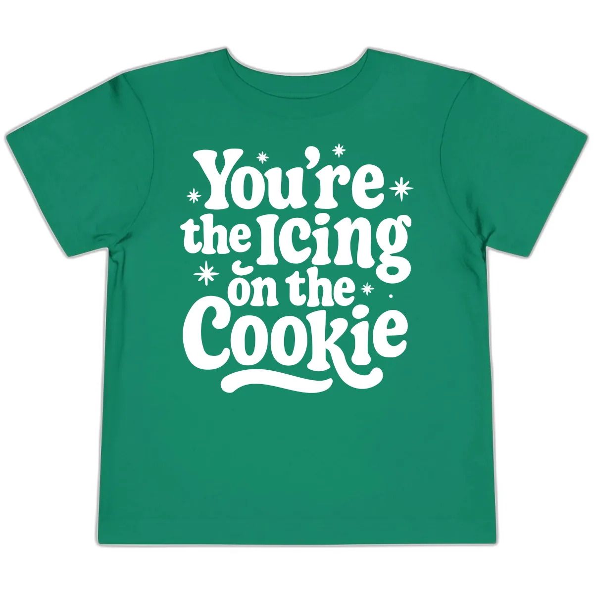 You're The Icing On The Cookie Toddler T-Shirt in Kelly