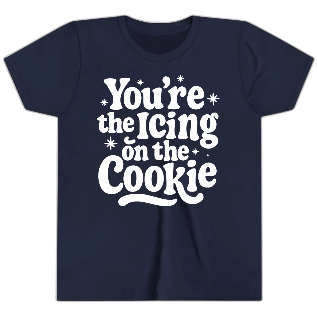 You're The Icing On The Cookie Youth T-Shirt in Navy