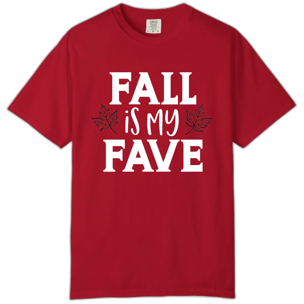 Fall Is My Favorite Season Comfort Color in Red