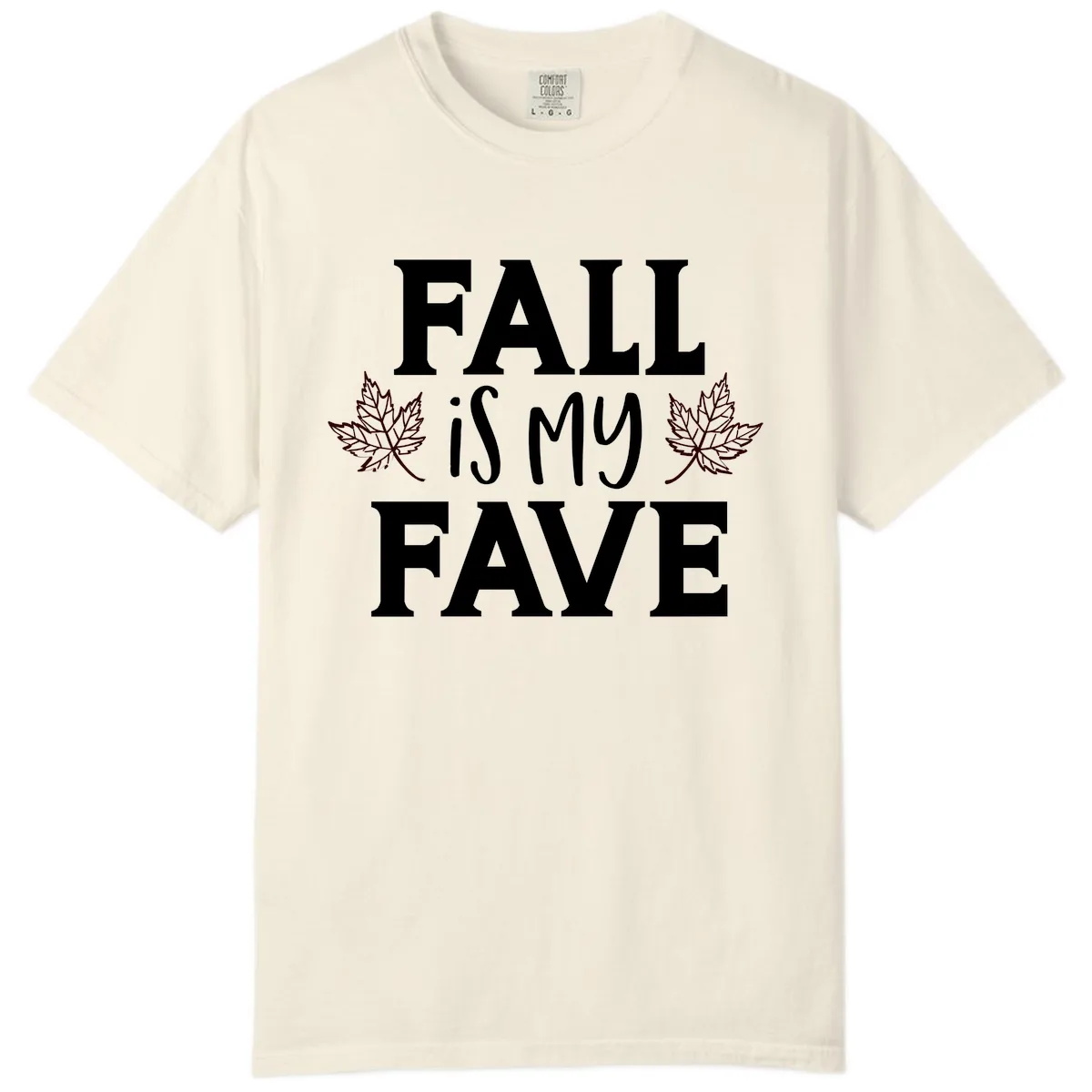 Fall Is My Favorite Season Comfort Color in Ivory