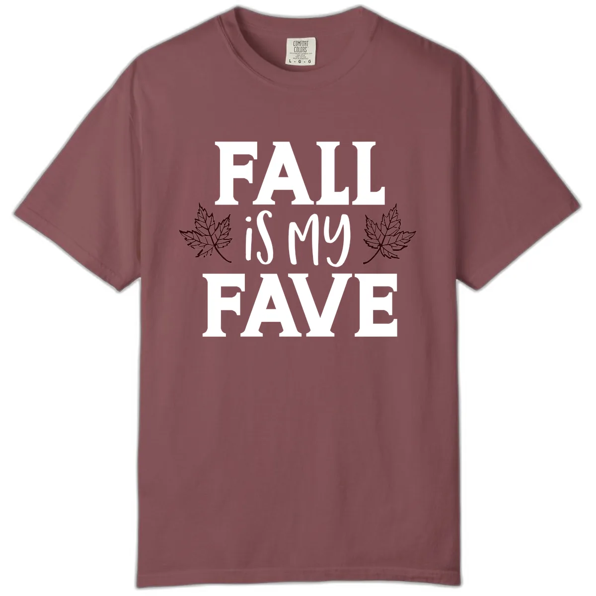 Fall Is My Favorite Season Comfort Color in Brick