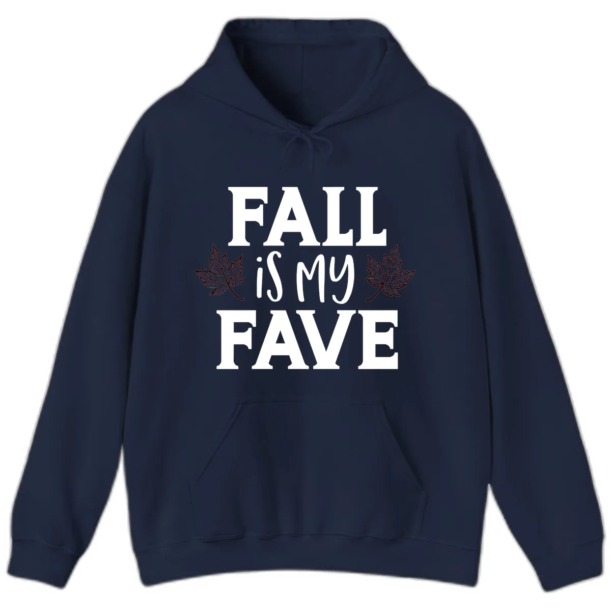 Fall Is My Favorite Season Hoodie in Navy