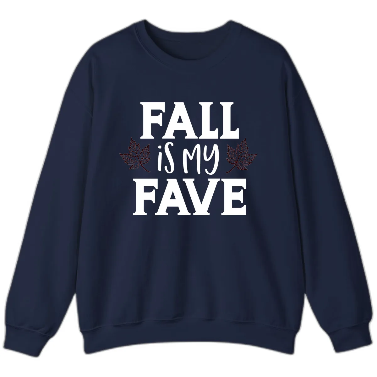 Fall Is My Favorite Season Sweatshirt in Navy