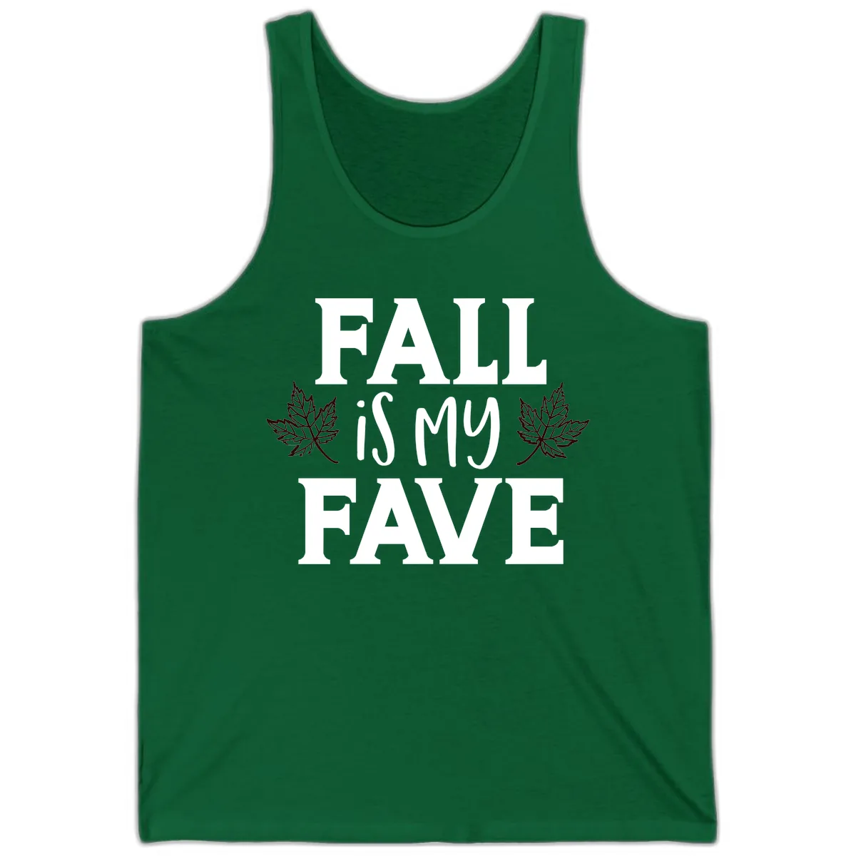 Fall Is My Favorite Season Tank in Kelly