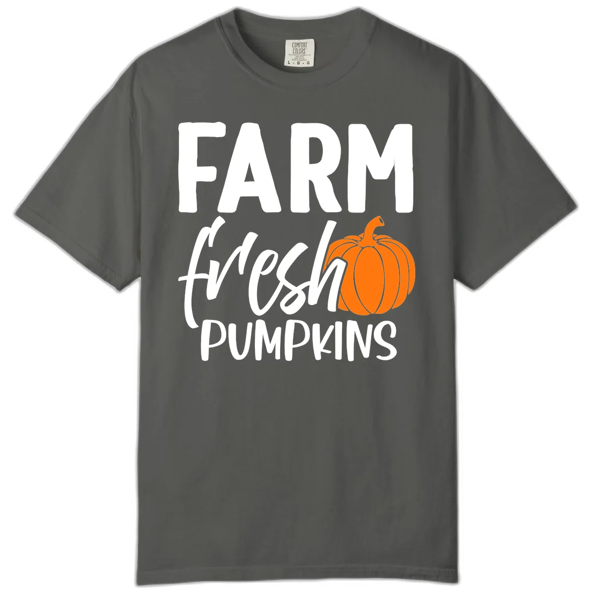 Farm Fresh Pumpkin Patch Design Comfort Color in Pepper