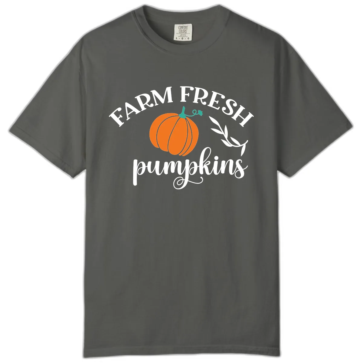 Farm Fresh Pumpkins Fall Harvest Comfort Color in Pepper
