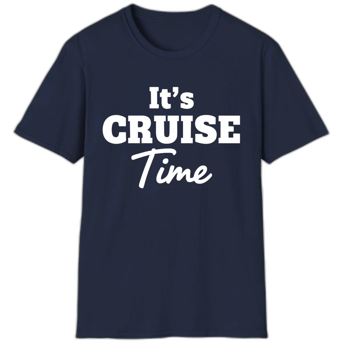 It's Cruise Time Apparel T-Shirt in Navy
