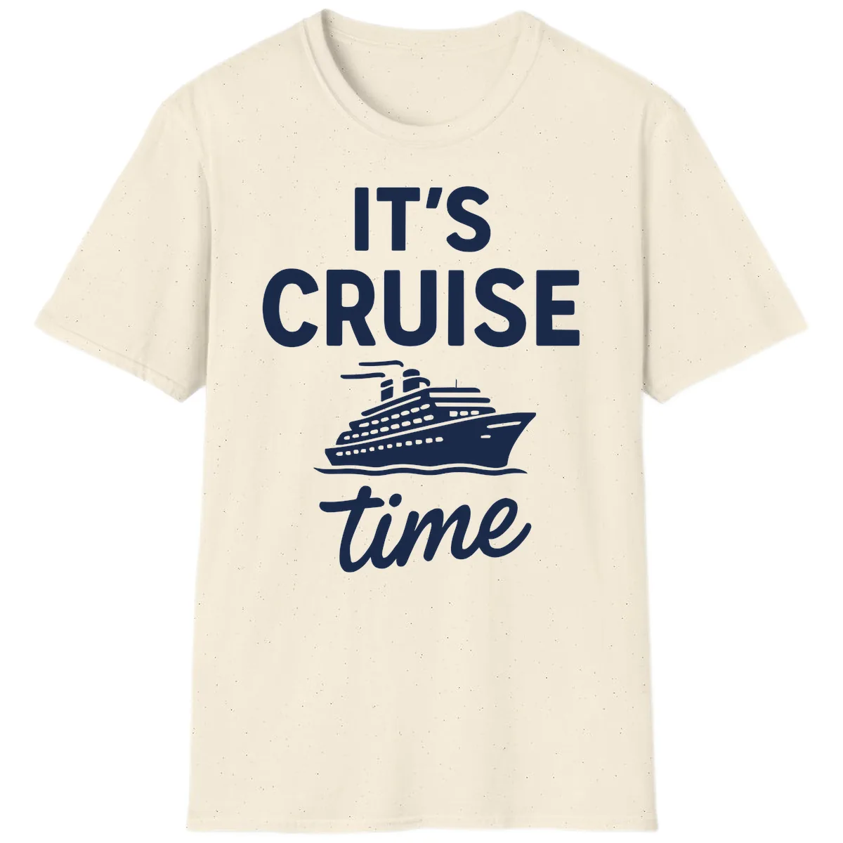 It's Cruise Time Graphic T-Shirt in Natural