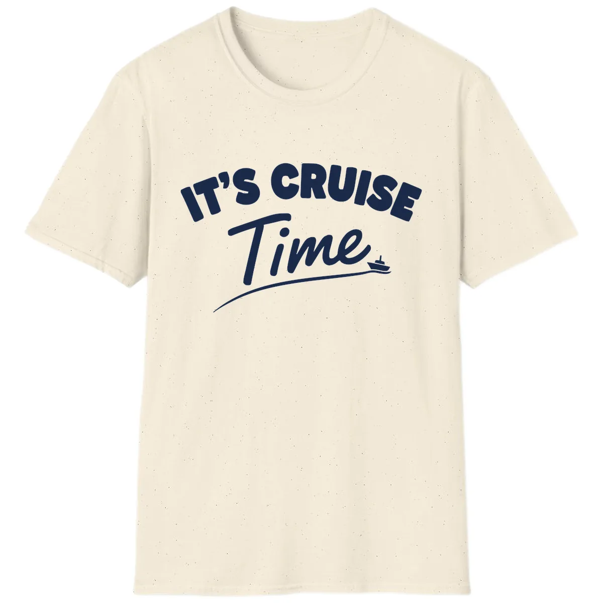 Its Cruise Time Celebration T-Shirt in Natural