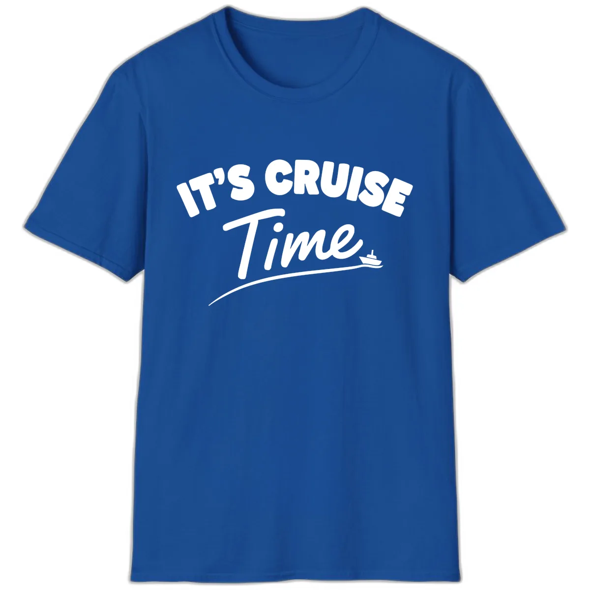 Its Cruise Time Celebration T-Shirt in Royal