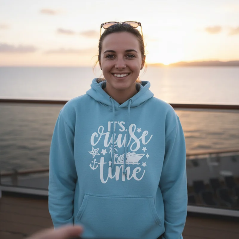 Cruise Life Hoodie: Your Go-To for Cool Ocean Breezes - Its Cruise Time