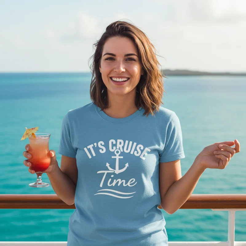 Cruise Life Shirts: Express Your Passion for the Ocean - Its Cruise Time