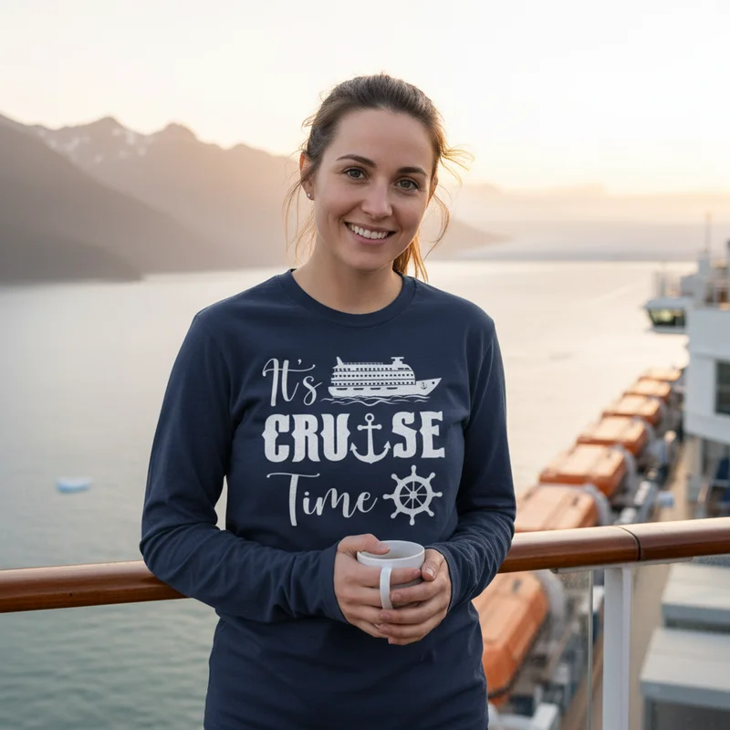 Cruise Long Sleeves: Perfect for Cool Mornings & Alaska Sailings - Its Cruise Time