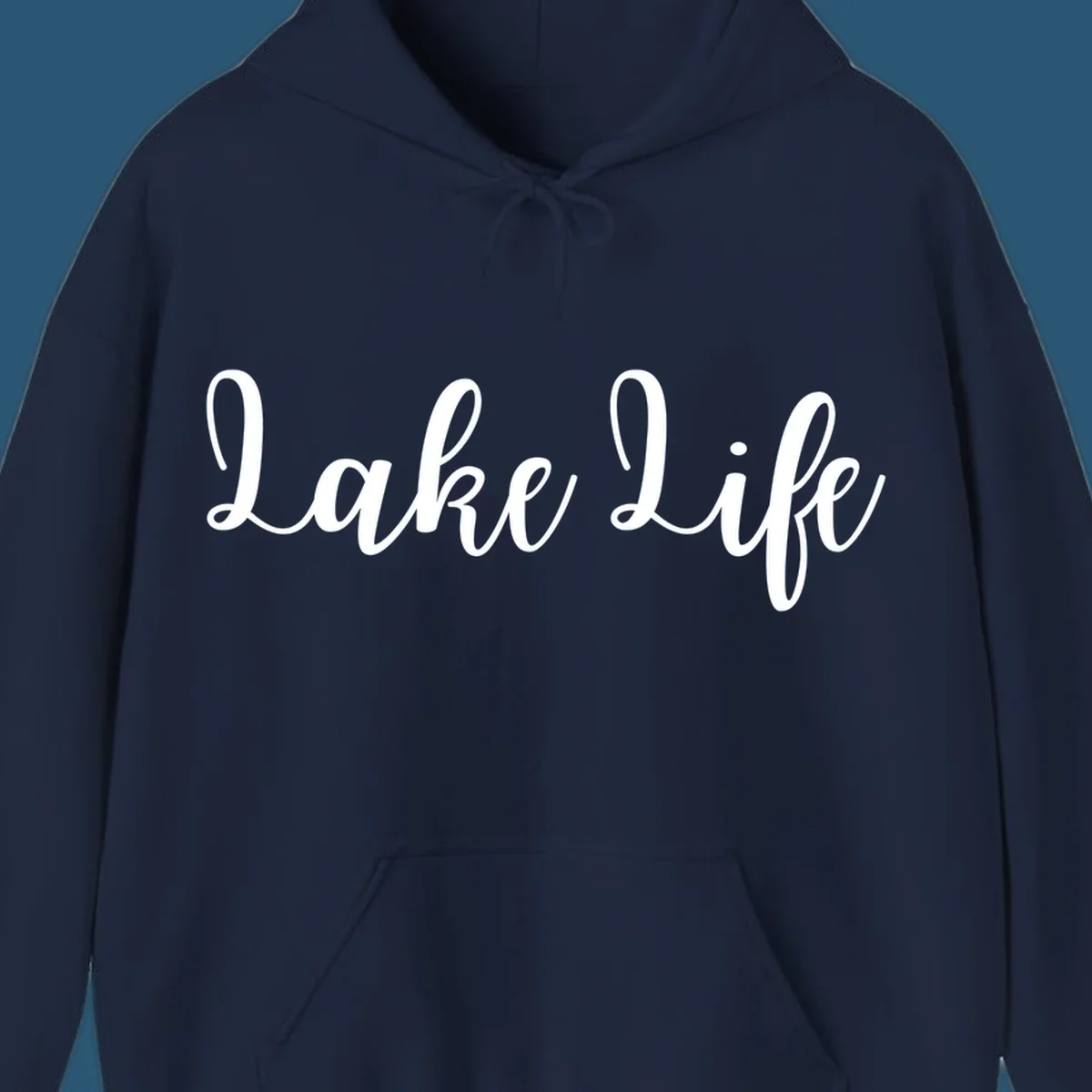 Lake Life text in a script font.