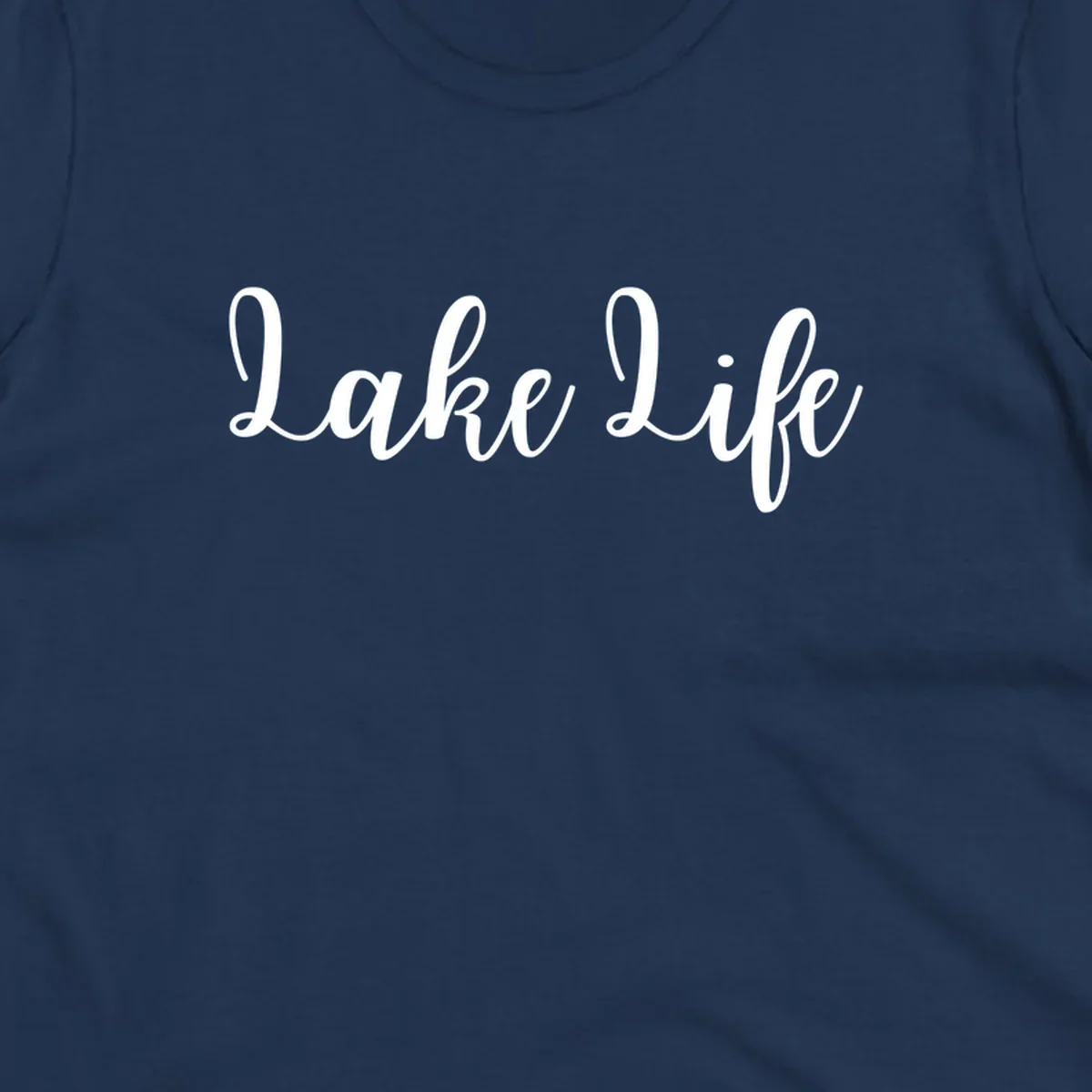 Lake Life text in a script font.