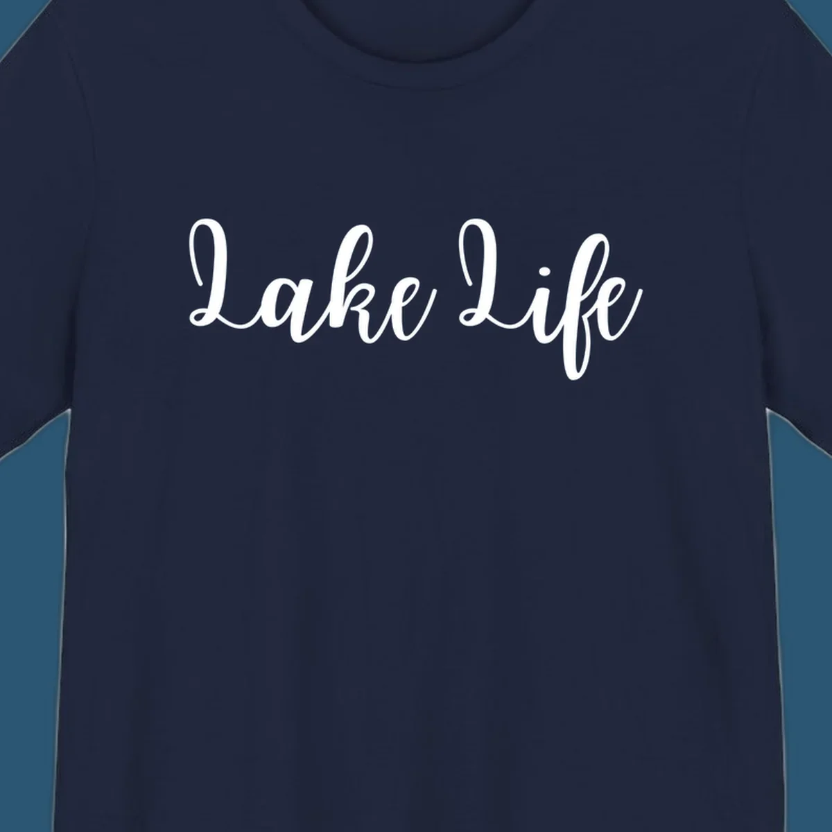 Lake Life text in a script font.