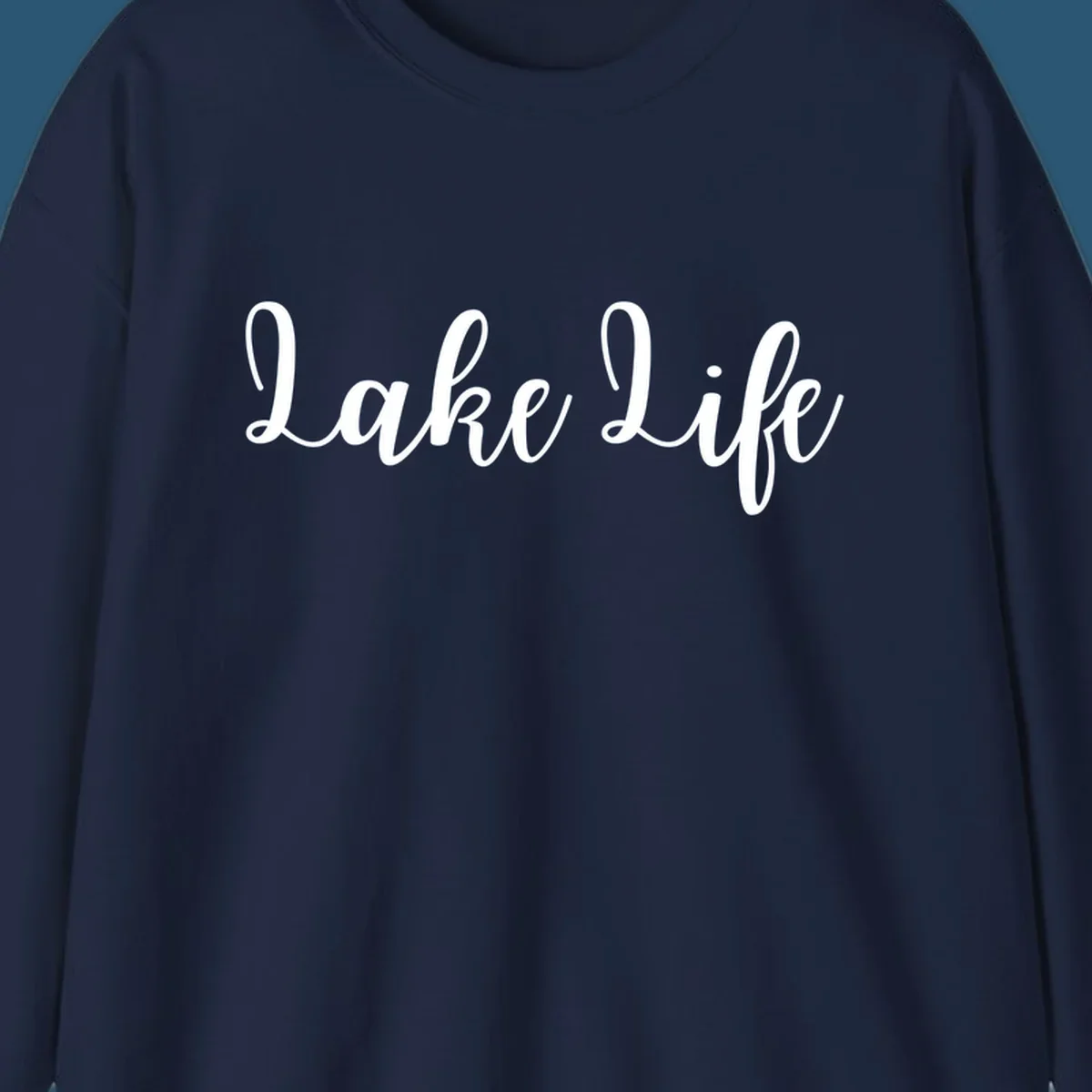 Lake Life text in a script font.