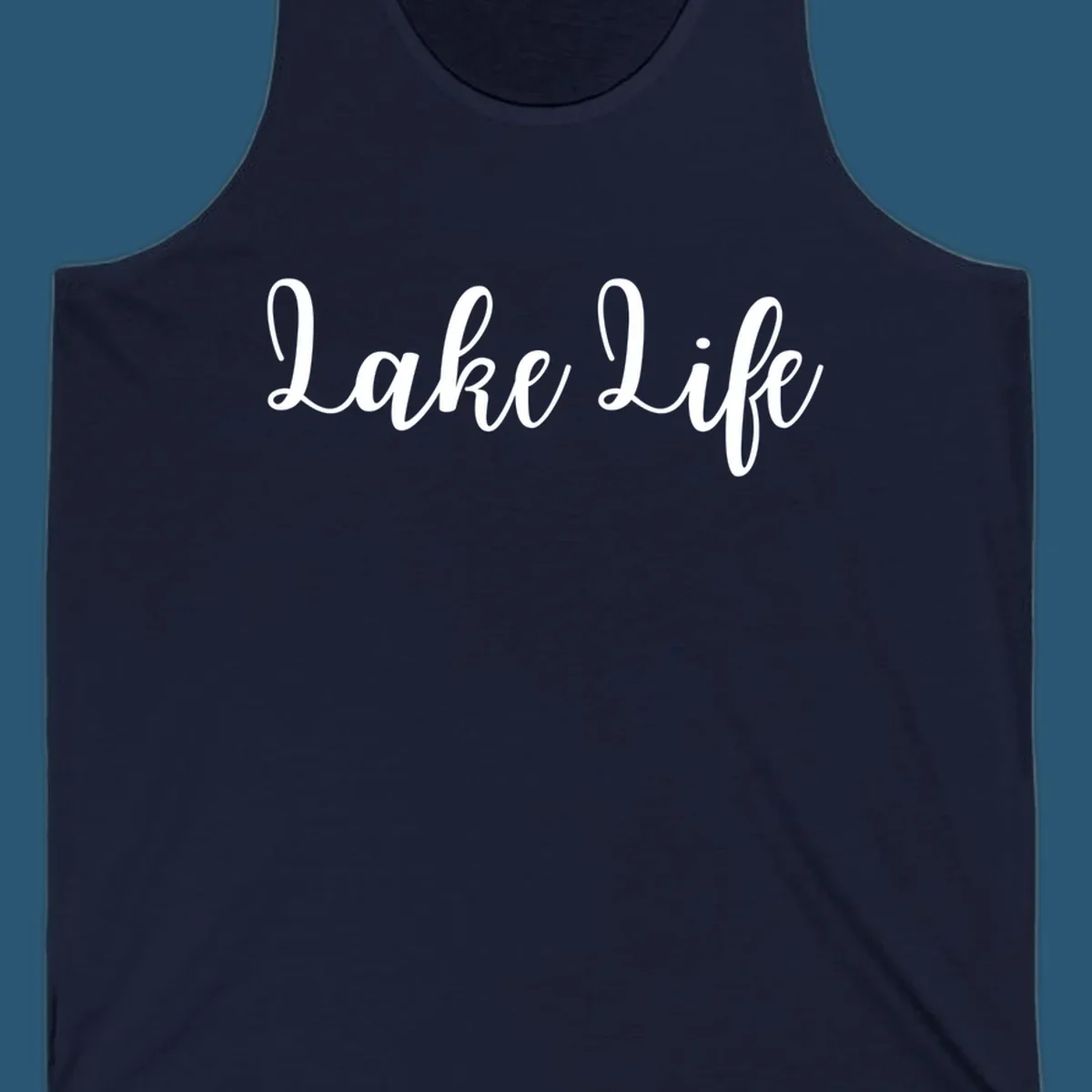 Lake Life text in a script font.