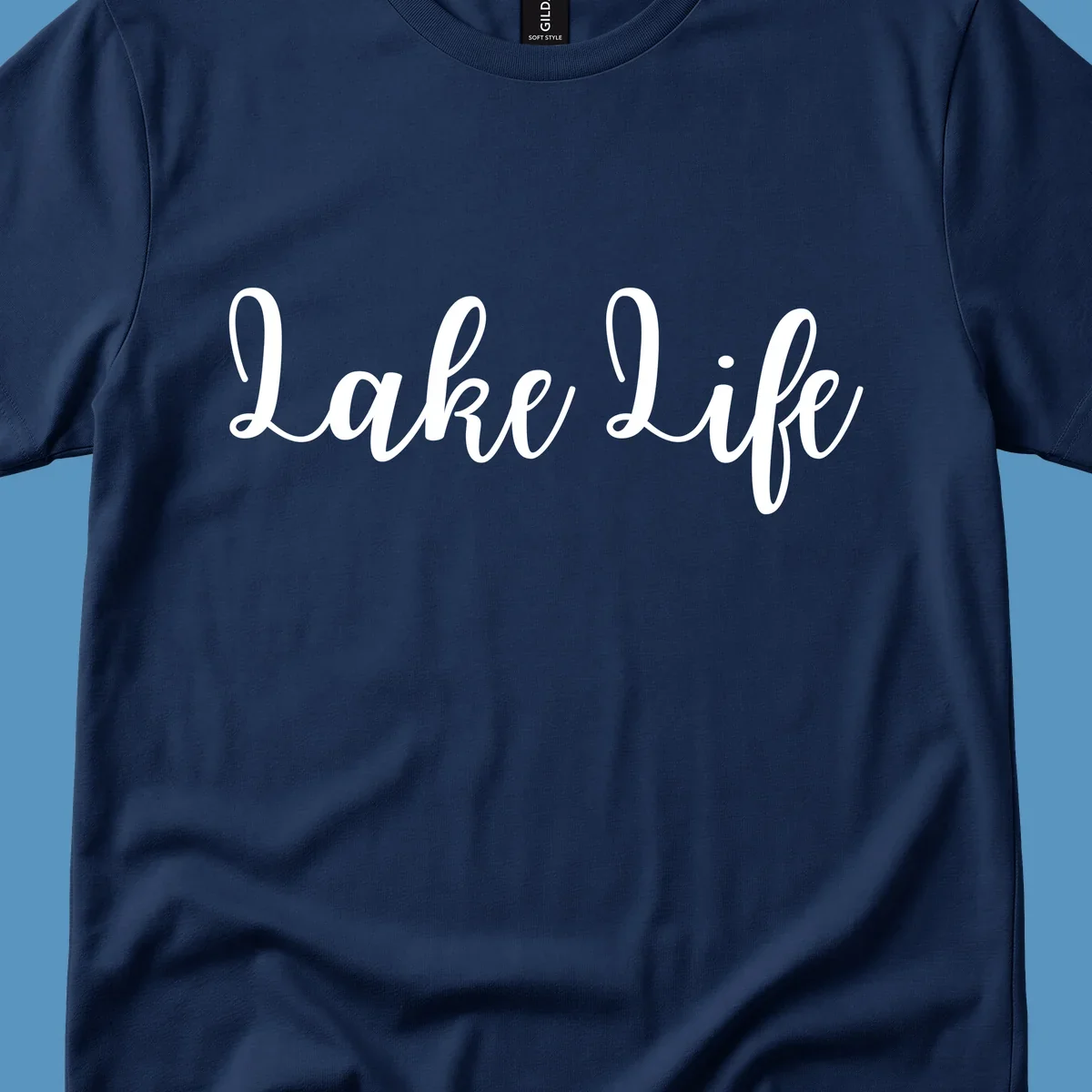 Lake Life text in a script font.