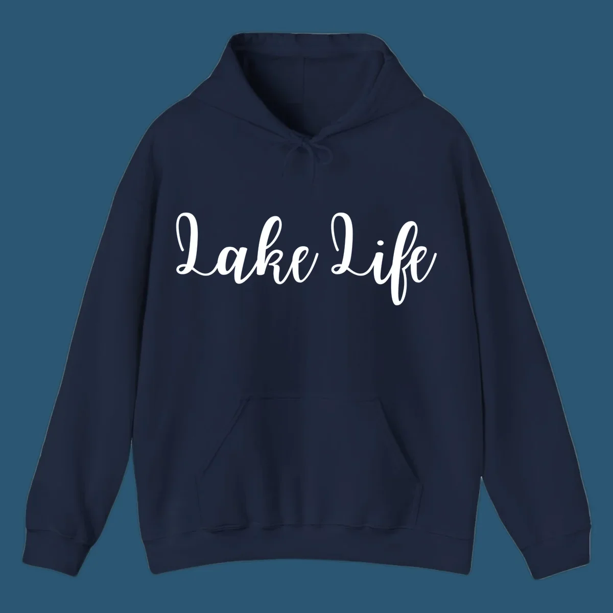 Lake Life text in a script font.