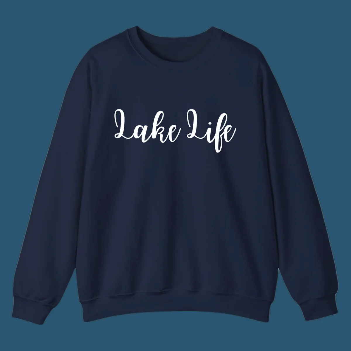 Lake Life text in a script font.